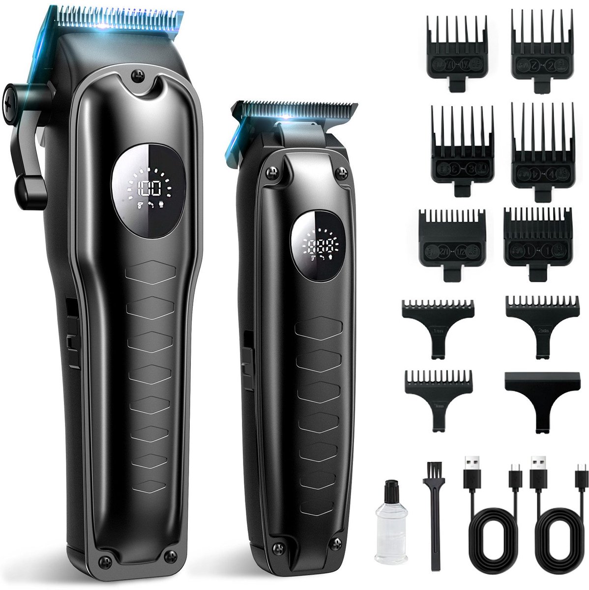IBETTERTEC - Haarschneider - Professionele Haarschneidemachine - Baardtrimmer - 2-in-1 Haarschneider Set - IPX7 Volledig Waterdicht