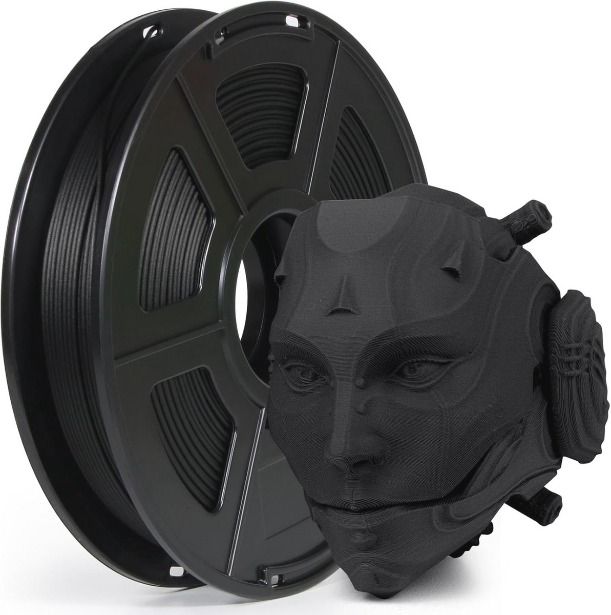 3D Printer Filament 1.75mm Polycarbonaat met 20% Koolstofvezel - 0.5kg Spoel