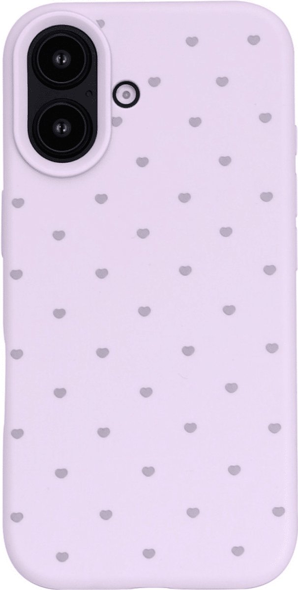 Casemania - Backcover hoesje - Siliconen - iPhone 17 Paars