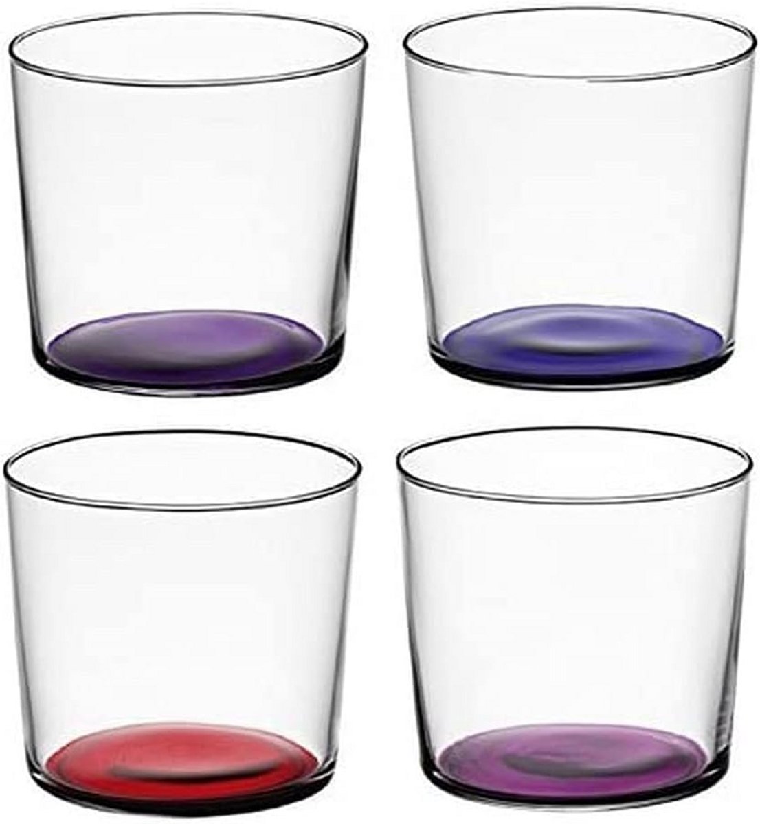 Coro Tumbler 310 ml Set van 4 - Kristallijn Glazen voor Dagelijks Gebruik