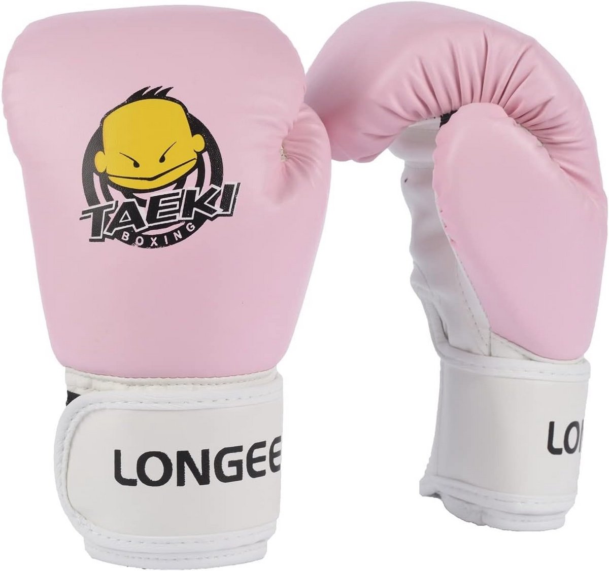 Longeek Kids Boxing Gloves 4oz MMA Training Junior Sparring Punching Fighting for 3-7 Years