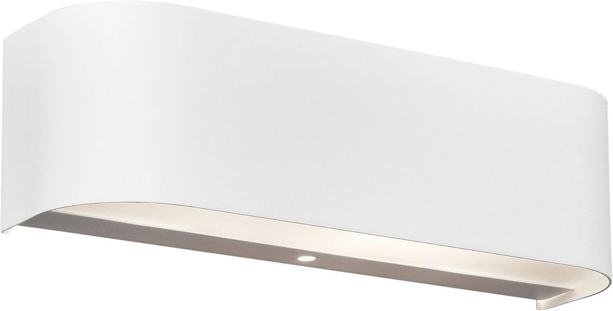 LED Wandlamp Aluminium en Glas - Modern Ontwerp met Verstelbare Lichtkleuren