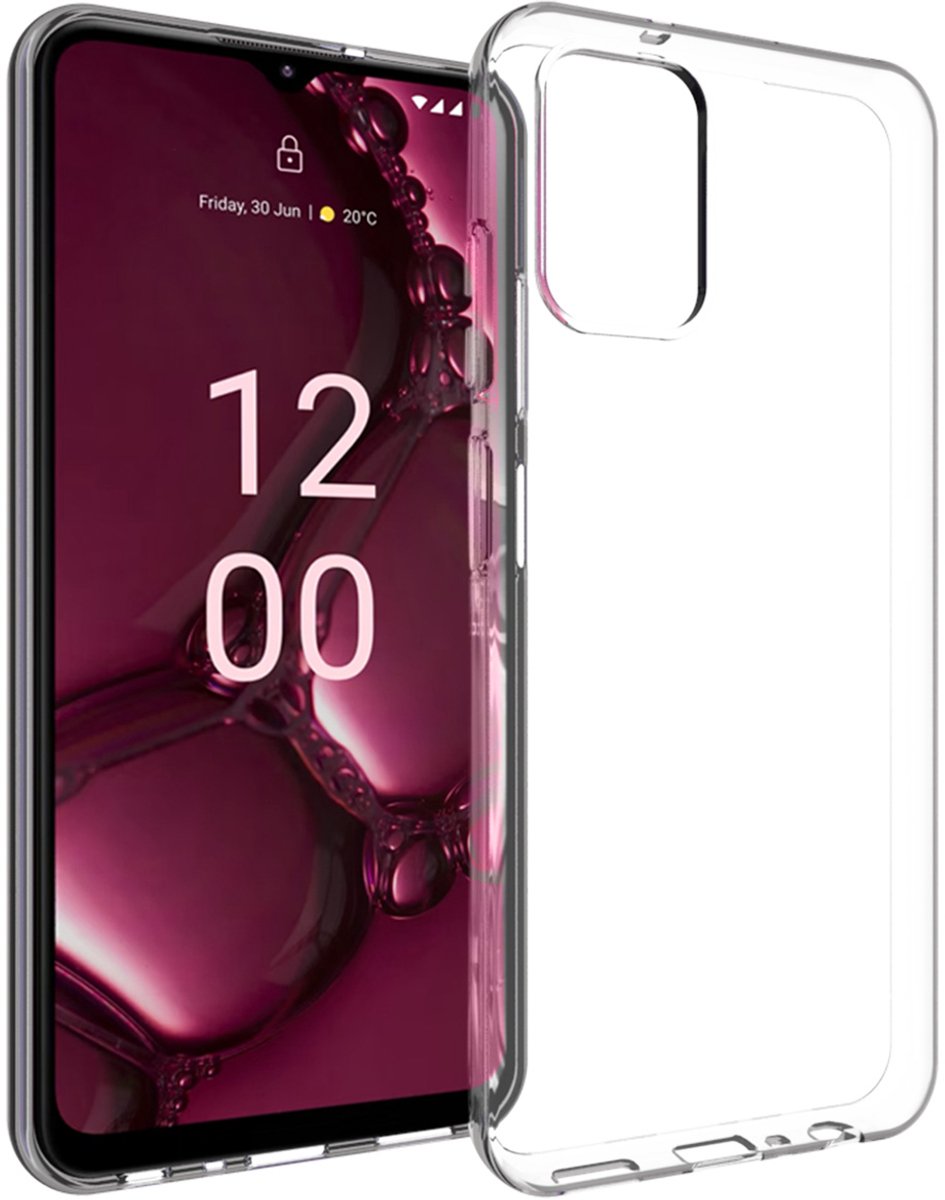Accezz Hoesje - Geschikt voor Nokia G42 - Clear Backcover - Transparant