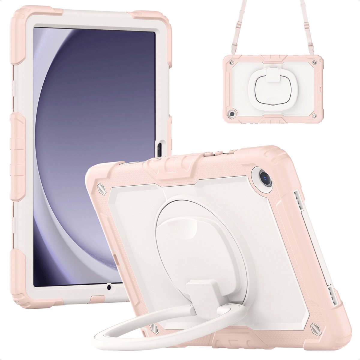 imoshion Tablet Hoes - Geschikt voor Samsung Galaxy Tab A9 Plus - Backcover Kids - Roze
