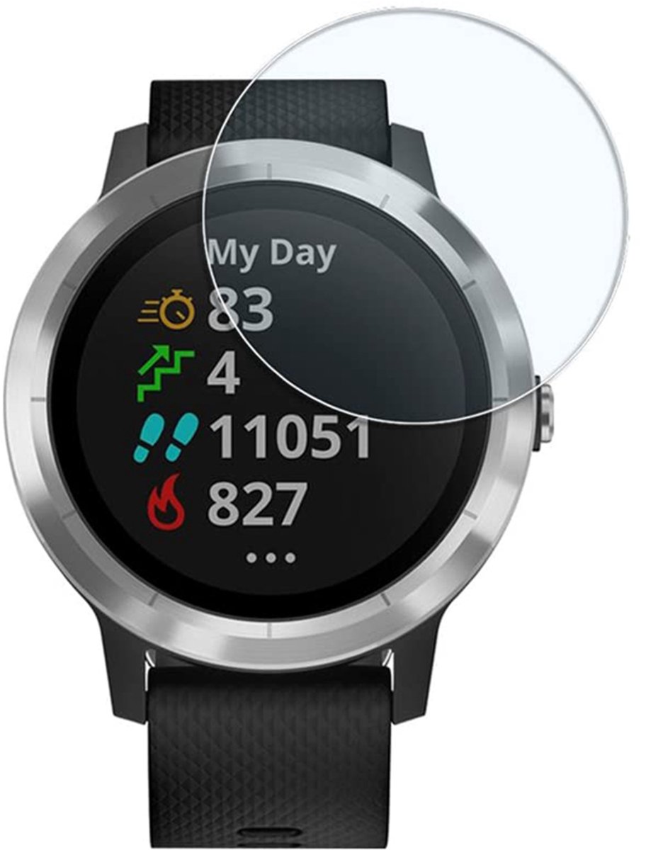 imoshion 3-Pack Glass Screenprotector - Geschikt voor Geschikt voor Garmin Vivoactive 3