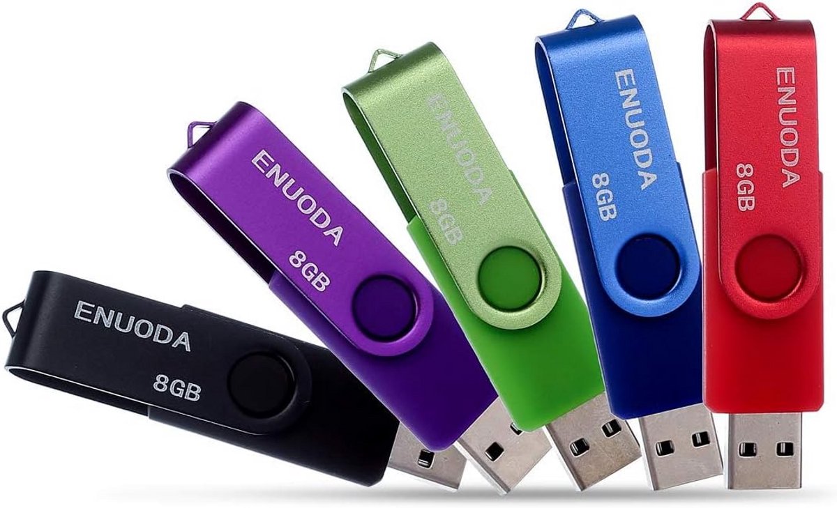 8GB USB Stick Set van 5 - Hoge Snelheid en Veelzijdig