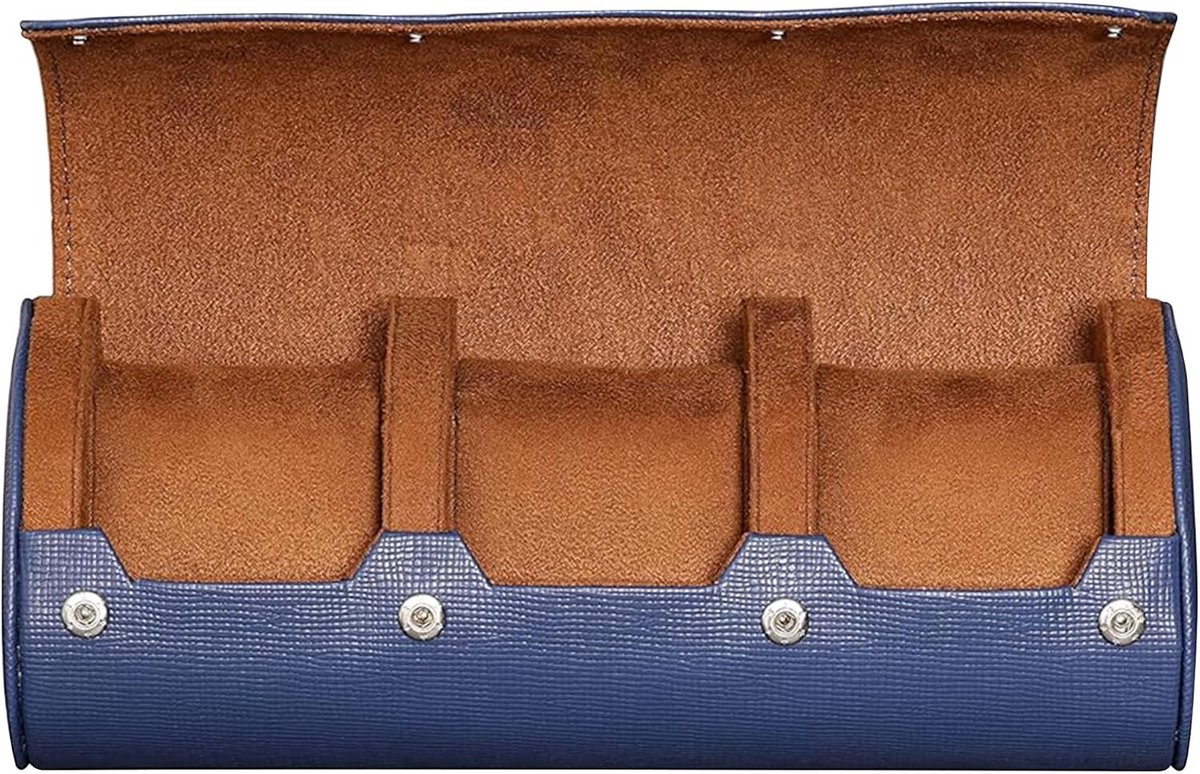 Reis Etui voor 3 Horloges | Stevige Draagbare Bescherming voor Alle Horloges