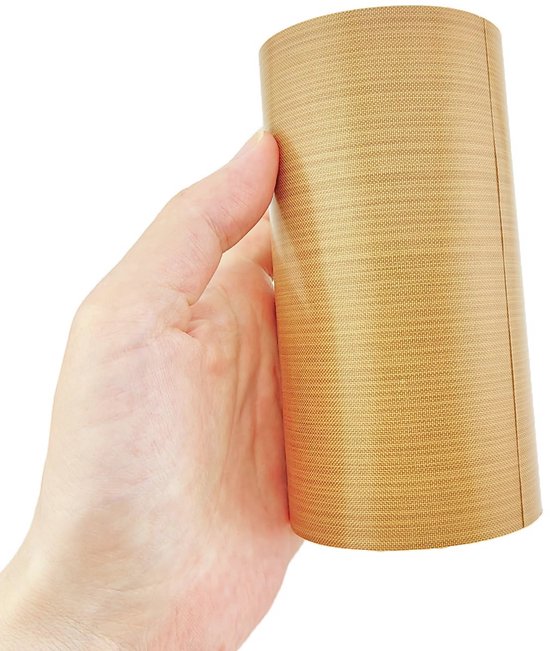 Qrity 1 Roll Hoge Temperatuur Plakband, 35mm x 10m Hittebestendig