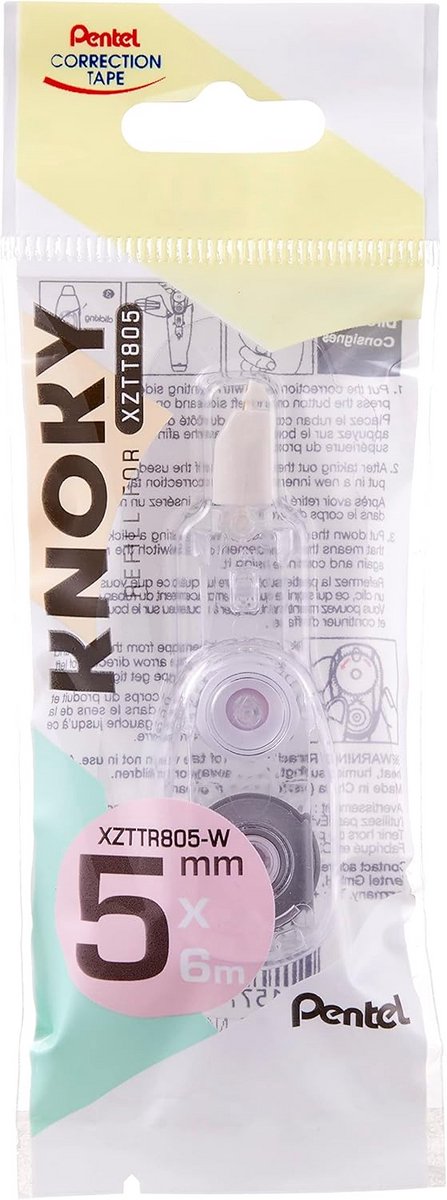 Correctieband navul eenheid voor correctietape - 6 m lengte, 5 mm breedte