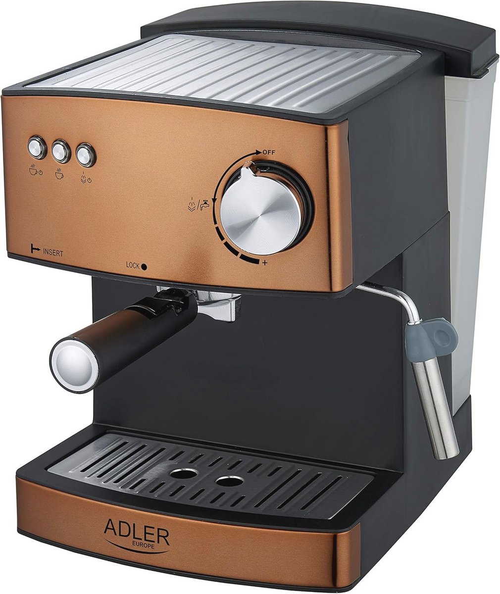 Koffiezetapparaat Espresso Aluminium Goud 850W 15 Bar 1,6L