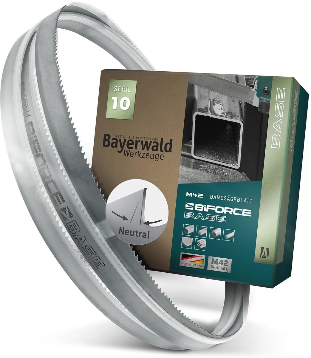 Lintzaagblad voor metaal 2455 x 27 x 0,9 x 8 12 ZpZ, M42 - ideaal voor staal en non-ferrometalen