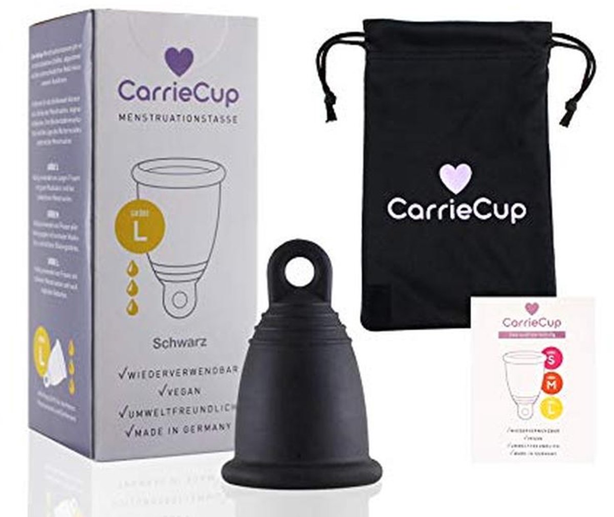 Menstruatiecup Groot - Herbruikbaar, BPA-vrij, Alternatief voor Tampons