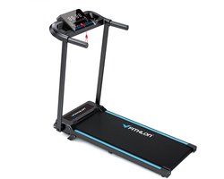 Fithlon Xfold Pro Loopband - Treadmill - 1-12km/u - Inklapbaar - Met Helling 9% - Wandelband - Walking Pad - Loopbanden voor thuis - Opvouwbare Loopband - Elektrische Loopband - Telefoonhouder - Tablethouder