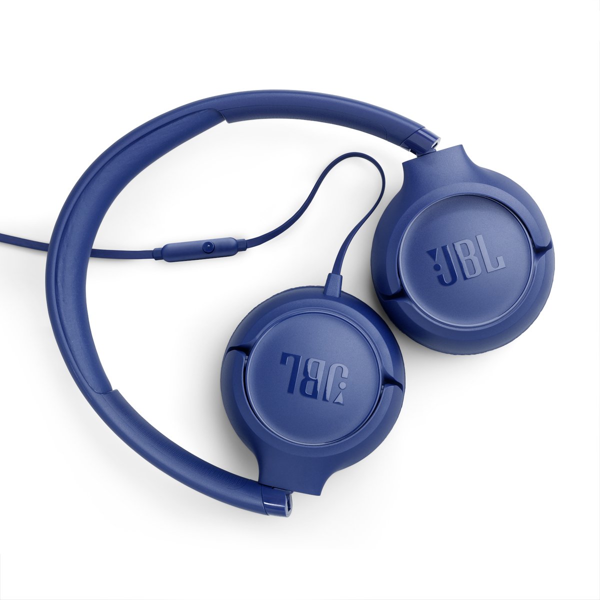 JBL Tune 530 - Bedrade On-ear Koptelefoon - Hoofdtelefoon met Kabel & Microfoon - 3.5 mm Aansluiting - JBL Pure Bass - Voor iPhone, Samsung, Tablet & Laptop - Blauw — afbeelding 3