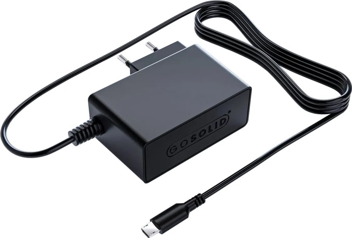 GO SOLID! ® Oplader geschikt voor Nedis SPBB310BK Draagbare Bluetooth speaker