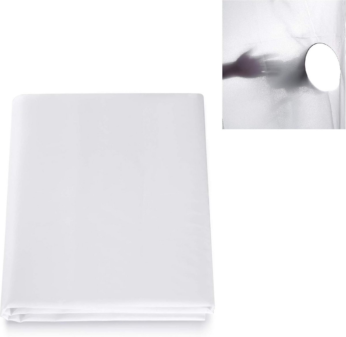 Grote Witte Diffuser Doek voor Fotografie – 200x170 cm Zacht Licht voor Softbox & Lichtbak