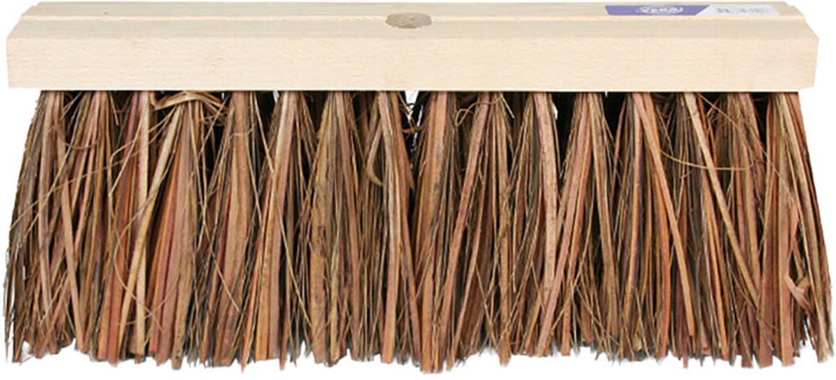 Harde buitenbezem kop - Hout - 41 cm - Straatbezems