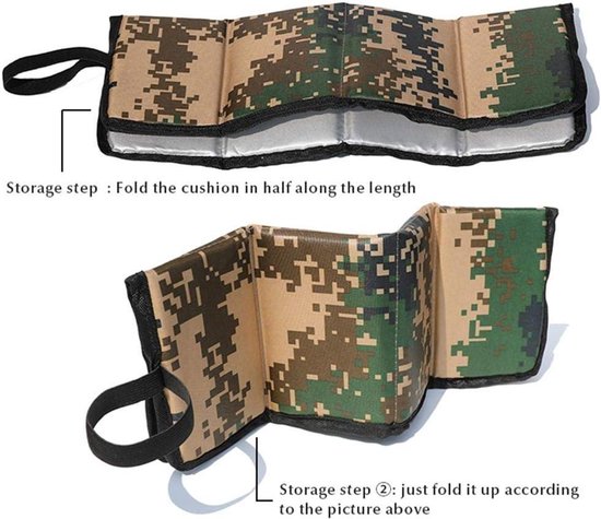 Opvouwbaar Thermo Zitkussen voor Outdoor Gebruik - Waterdicht en Ideaal voor Camping, Wandelen en Picknick met Kinderen. van Merkloos — afbeelding 5