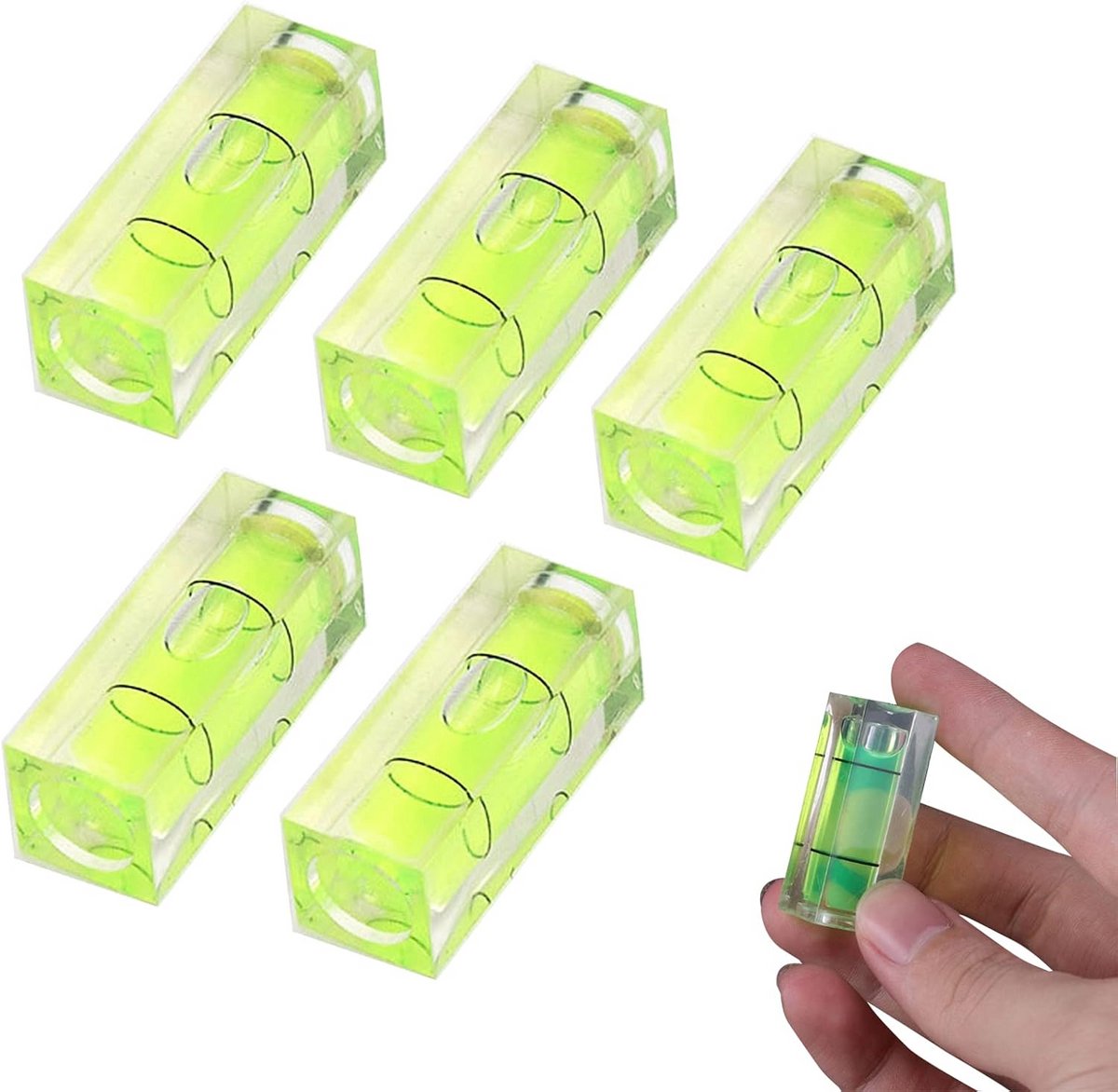 Set van 5 Mini Waterpassen – Nauwkeurig en Compact