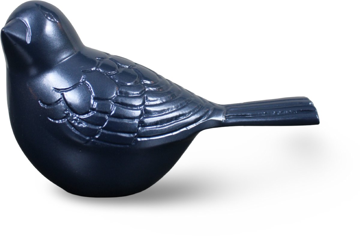 Dutch Duvall | Mini urn vogel blauw | mini urn | vogel | vogeltjes urn | dieren urn | vogel blauw