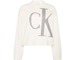 Calvin Klein Trui Long Sleeve Smooth Lv047e304g Yas Tofu Dames Maat - M