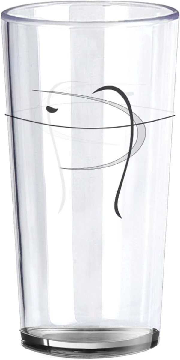 Onbreekbaar Transparant Styan Glas Hoog - Collectie Serenade - Antislip