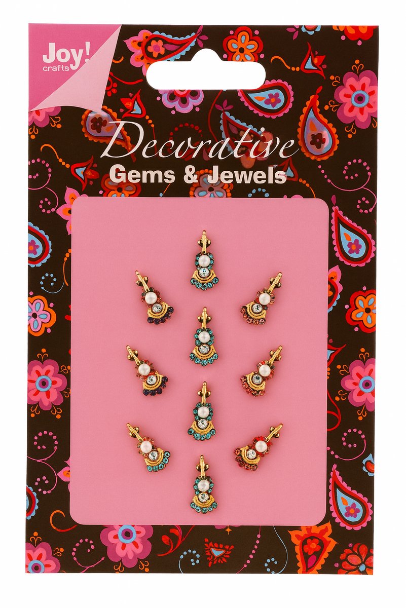 Joy Crafts - Zelfklevende Decoratieve Stickers - Diamanten en Juwelen