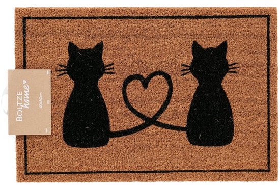 Boltze - Paillasson - Tapis de propreté - Chats - Coco - 60x40 cm