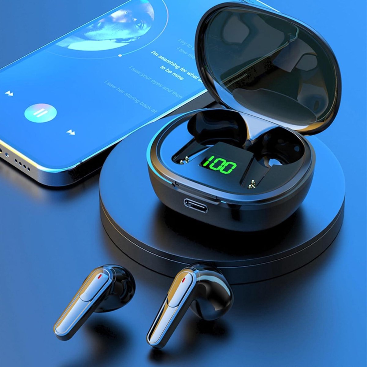 Tweeweg Vertaler Oordopjes Bluetooth met 144 Talen - afbeelding 3