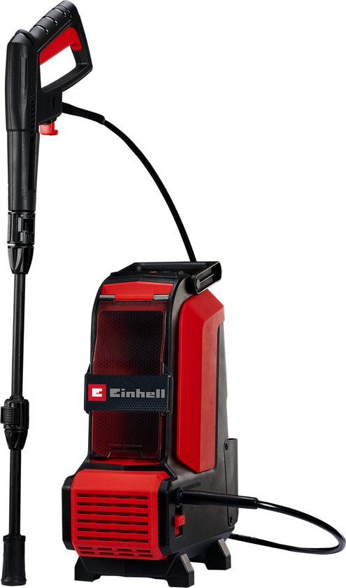 Accu hogedrukreiniger 36V Li-ion 105 bar 270 l/u met lans, slang 4m en borstel – Einhell HYPRESSO 36/105 Solo
