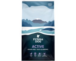 PrimaDog hondenvoer adult eend & haring erwten graanvrij - 10 kilo