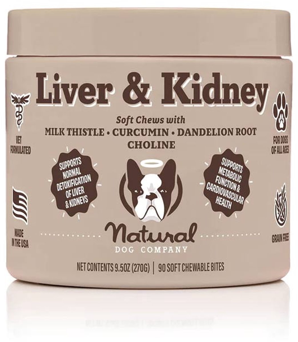 Natural Dog Company Liver & Kidney Supplement