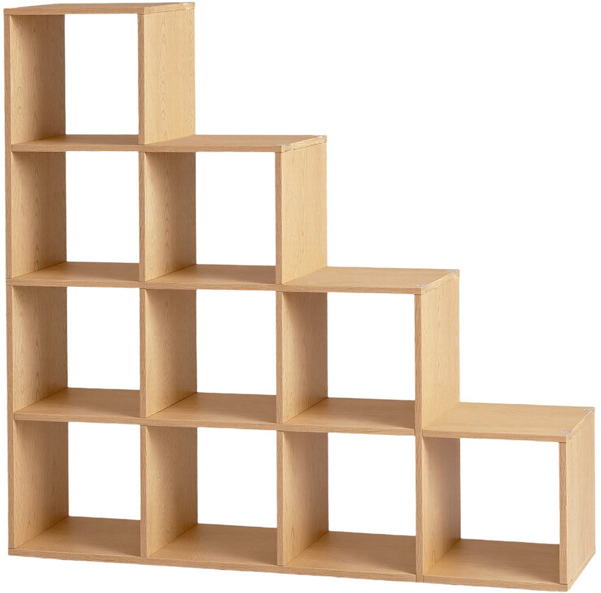 Boekenkast – 10 vakken – Trapmodel