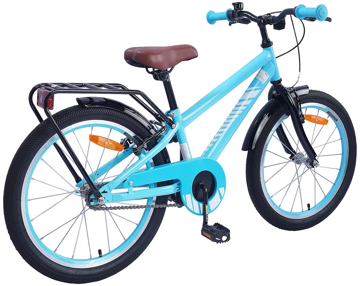 VidaXL Kinderfiets 20 Inch voor 6-11 jaar oud Lichtblauw