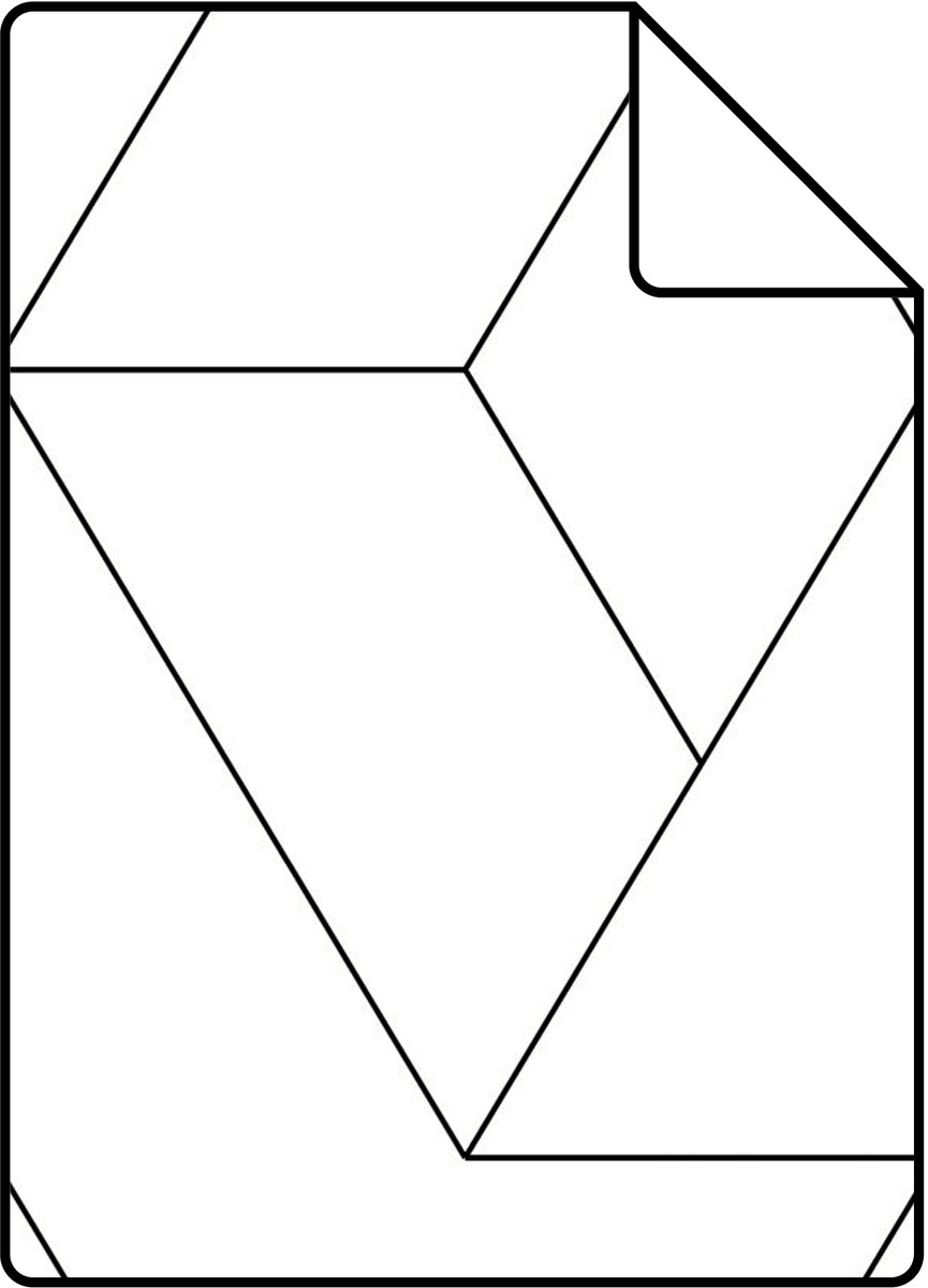 Proefstaal ESTAhome behang grafische lijnen zwart wit - 26.5 x 21 cm - 139951-S