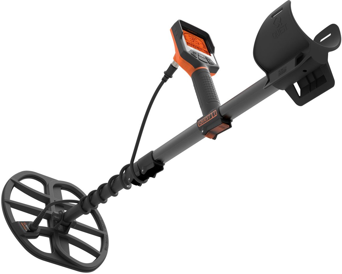 Quest Q35 metaaldetector met draadloze hoofdtelefoon en gratis XPointer pinpointer