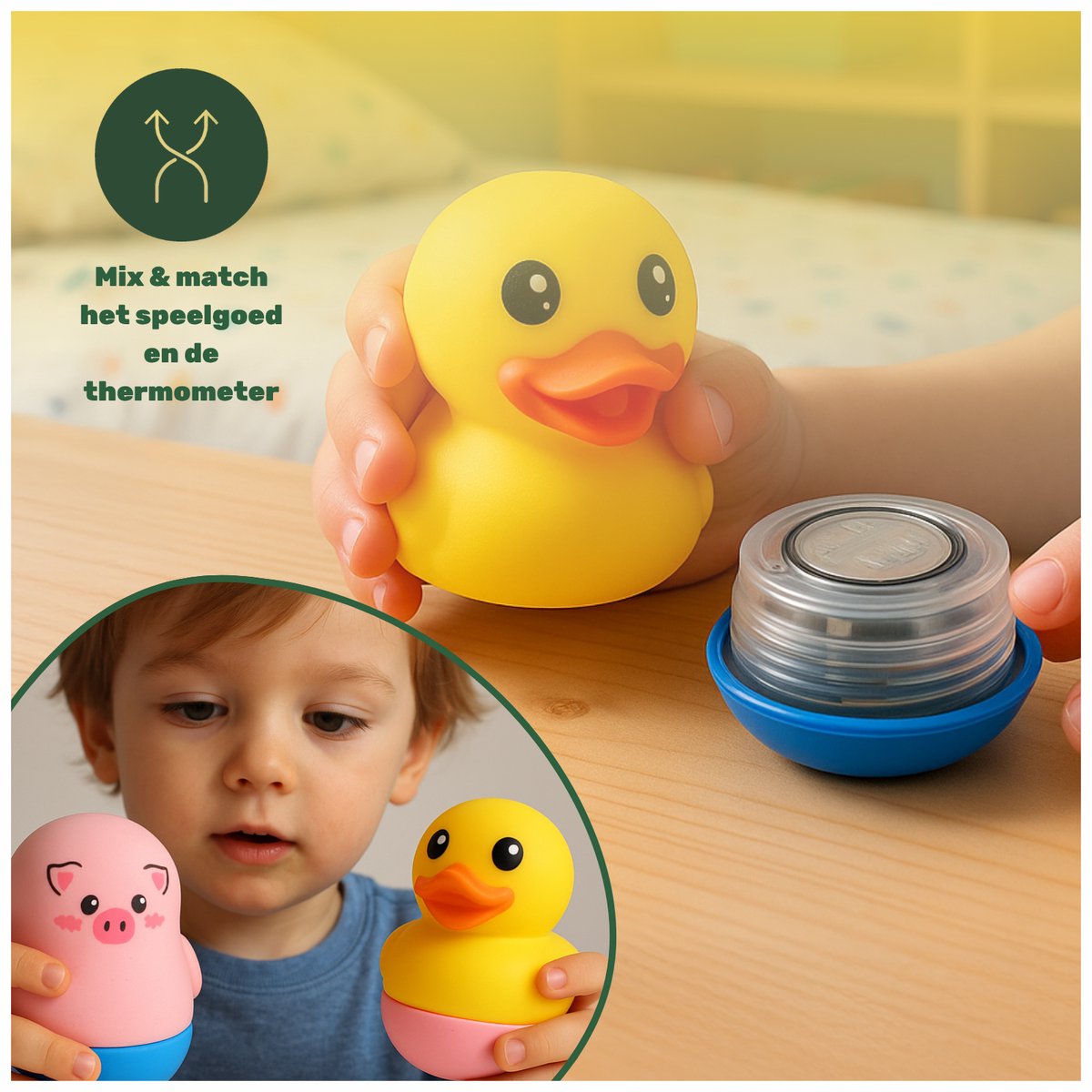 TensCare - Bundel Neuszuiger + 5 stuks boederij badthermometers (1 set) | Neuszuiger baby | Neus Reiniger Baby- Neuszuiger | Voor verstopte neus | badthermometer baby | badthermometer | bad thermometer baby | — cadeau in Cadeau-ideeën - foto 6