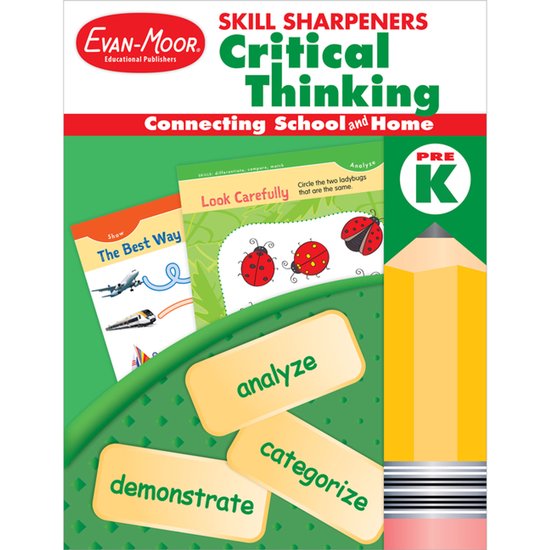 Skill Sharpeners Critical Thinking, Grade Prek - cover