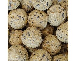 Mezenbollen Vogelvoer Zonder Net 100 stuks ca.90g