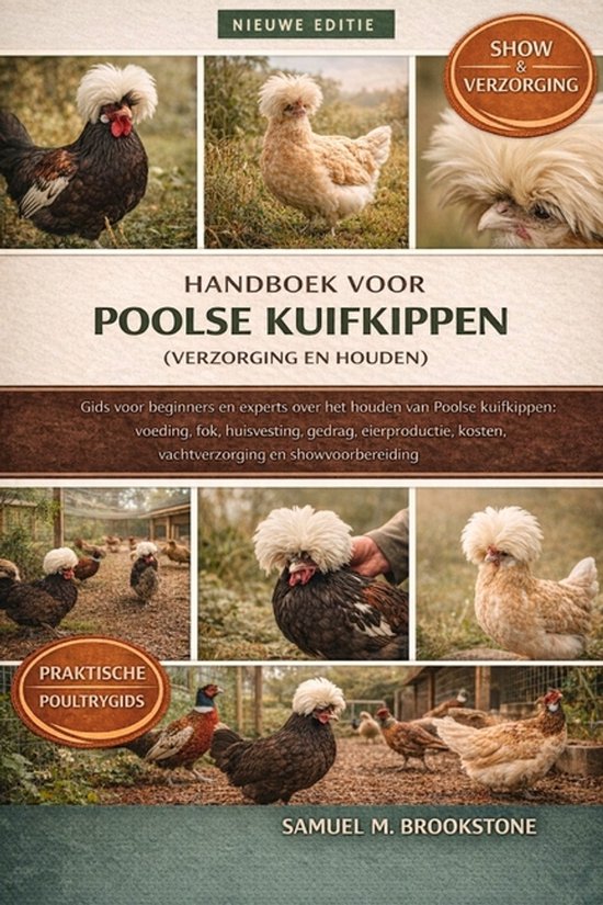 Handboek voor Poolse kuifkippen (verzorging en houden) - cover
