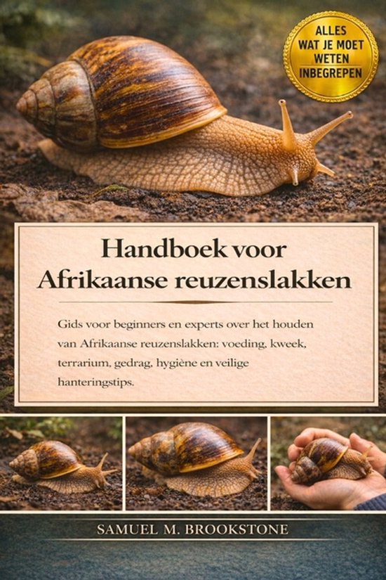 Handboek voor Afrikaanse reuzenslakken - cover