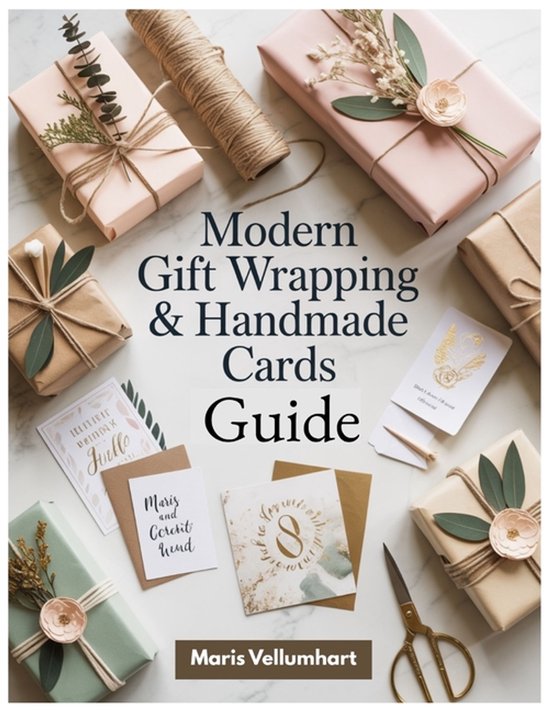 Modern Gift Wrapping & Handmade Cards Guide - cover