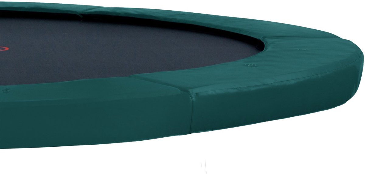 Universele Trampoline Rand Ø430 cm – Rond – Groen – Standaard kwaliteit – Geschikt voor alle merken