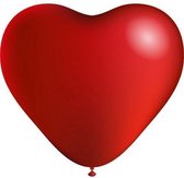 Rode Hart Ballon 45cm