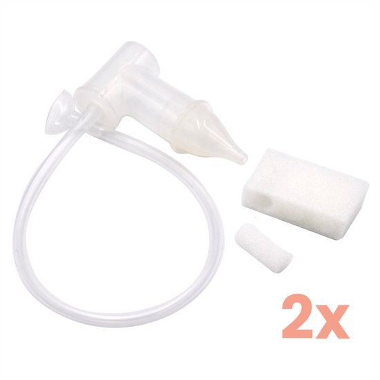 TensCare - Bundel 2x Neuszuiger | Neuszuiger baby | Neus Reiniger Baby- Neuszuiger | Voor verstopte neus