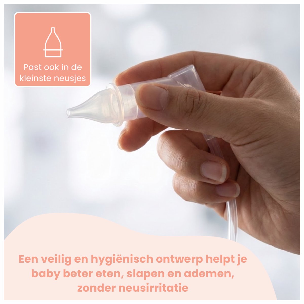 TensCare - Bundel 2x Neuszuiger | Neuszuiger baby | Neus Reiniger Baby- Neuszuiger | Voor verstopte neus — cadeau in Cadeau-ideeën - foto 2