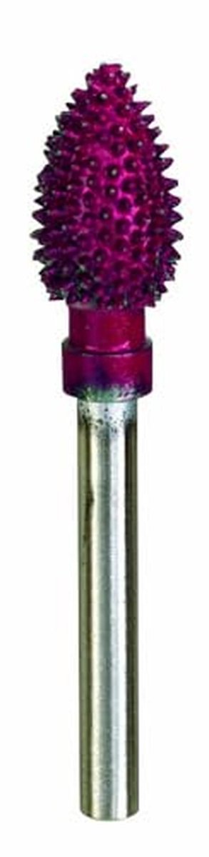 Raspfrees Kegel 8 x 12 mm voor Houtbewerking - Roestvrij Staal