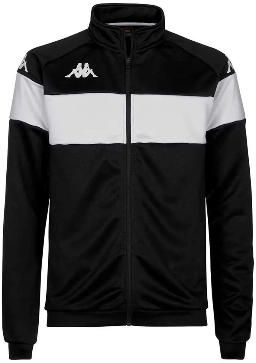 Kappa Dacone Sweatshirt Met Halve Rits Man Zwart