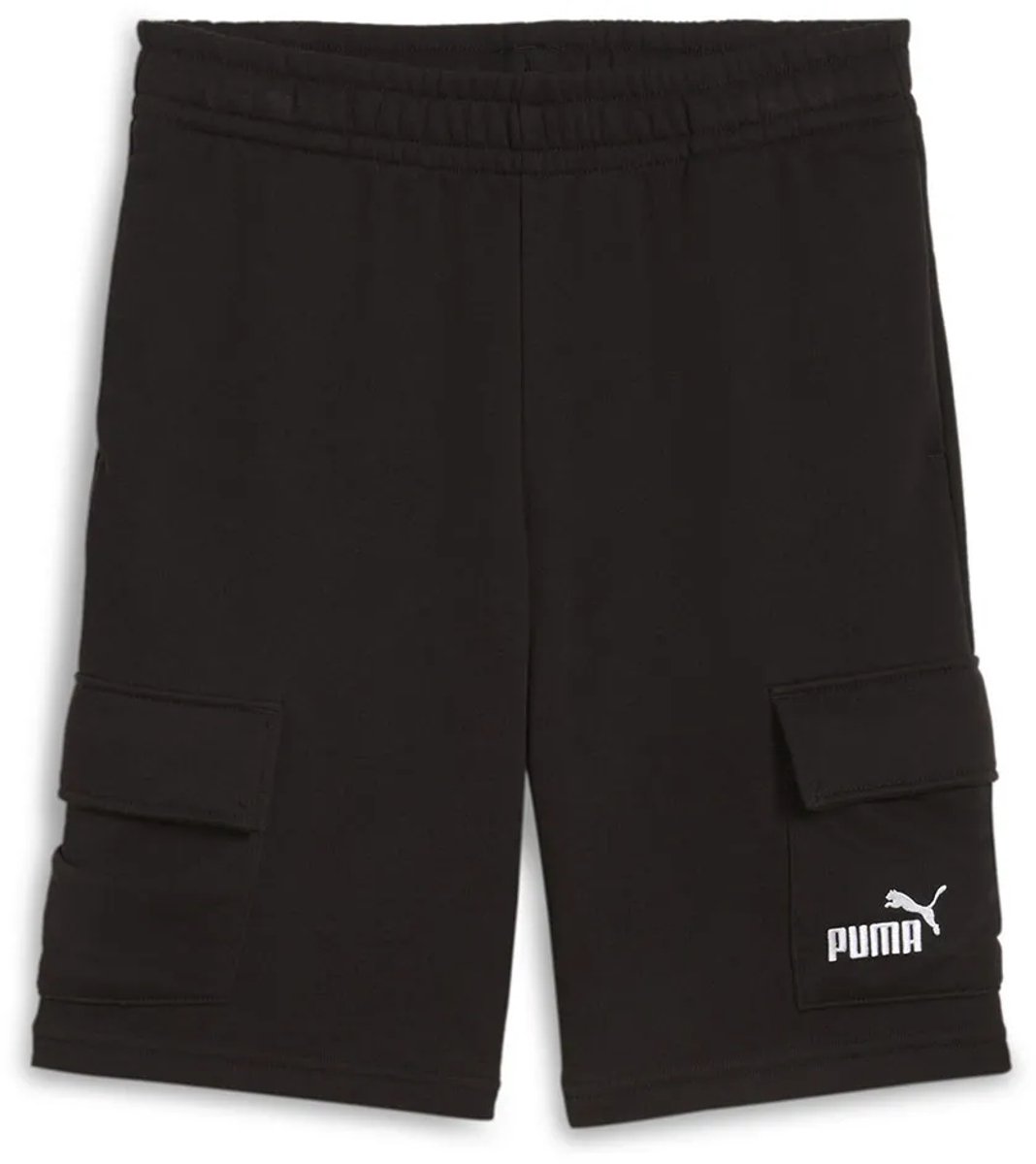 Puma Ess No. 1 Logo Cargo Shorts 11-12 Years Kinderen Zwart