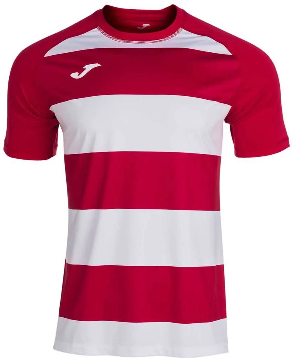 Joma Pro Rugby Ii T-shirt Met Korte Mouwen Rood,Wit 3XL Man